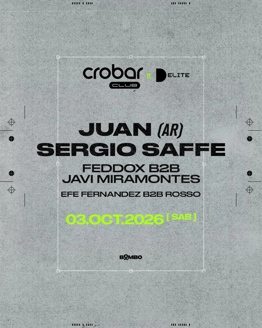 Flyer de JUAN (AR) & MORE, 03.10.2026